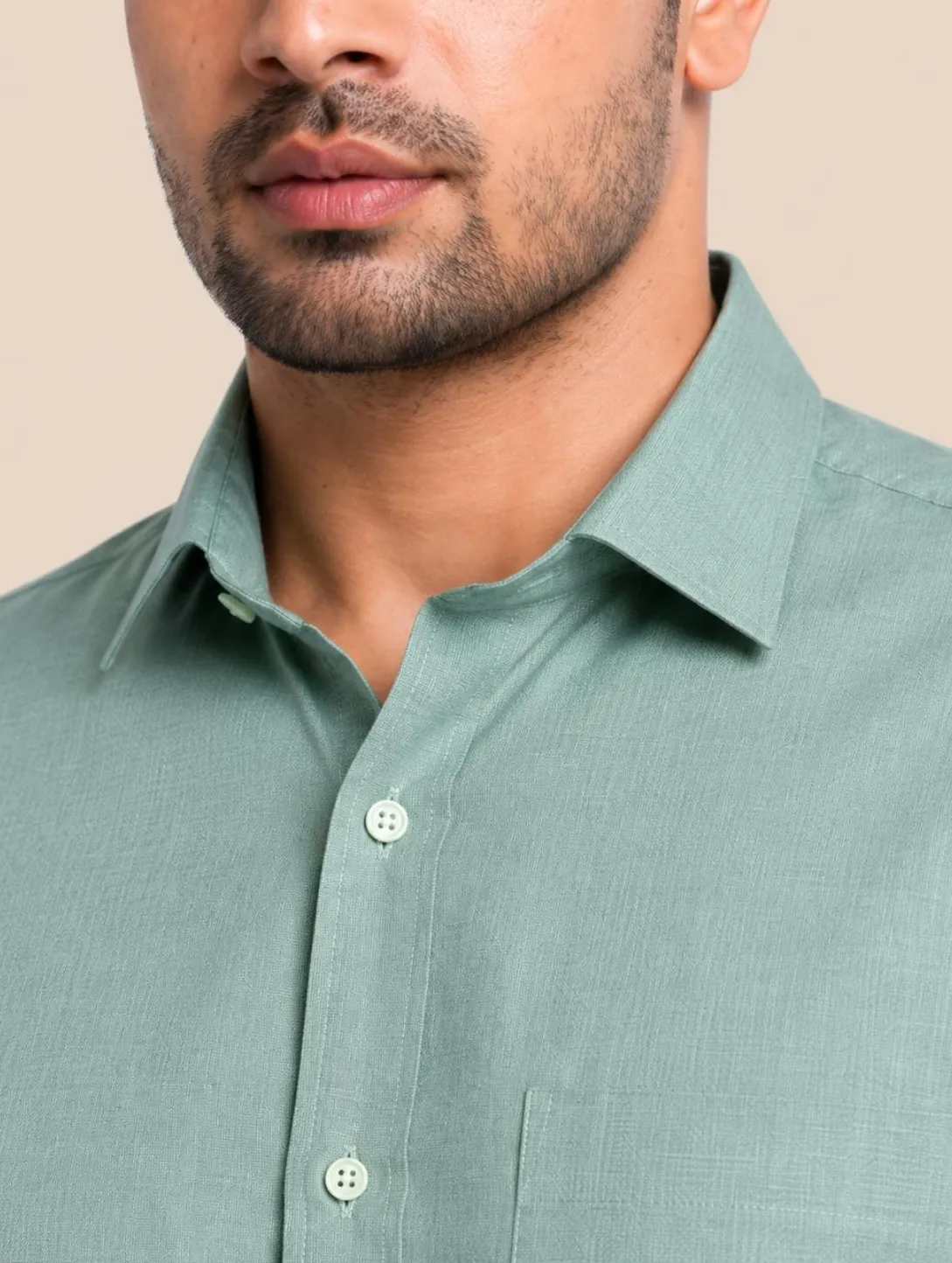 Heritage Cotton Men's Formal Shirt view 4
