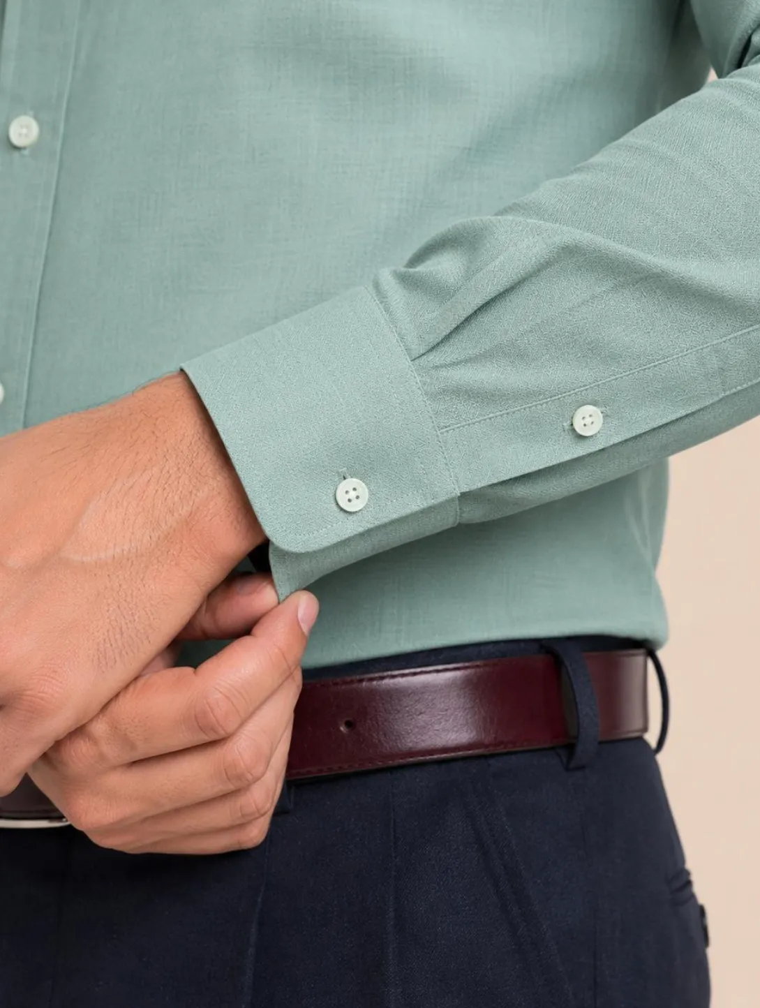 Heritage Cotton Men's Formal Shirt view 5