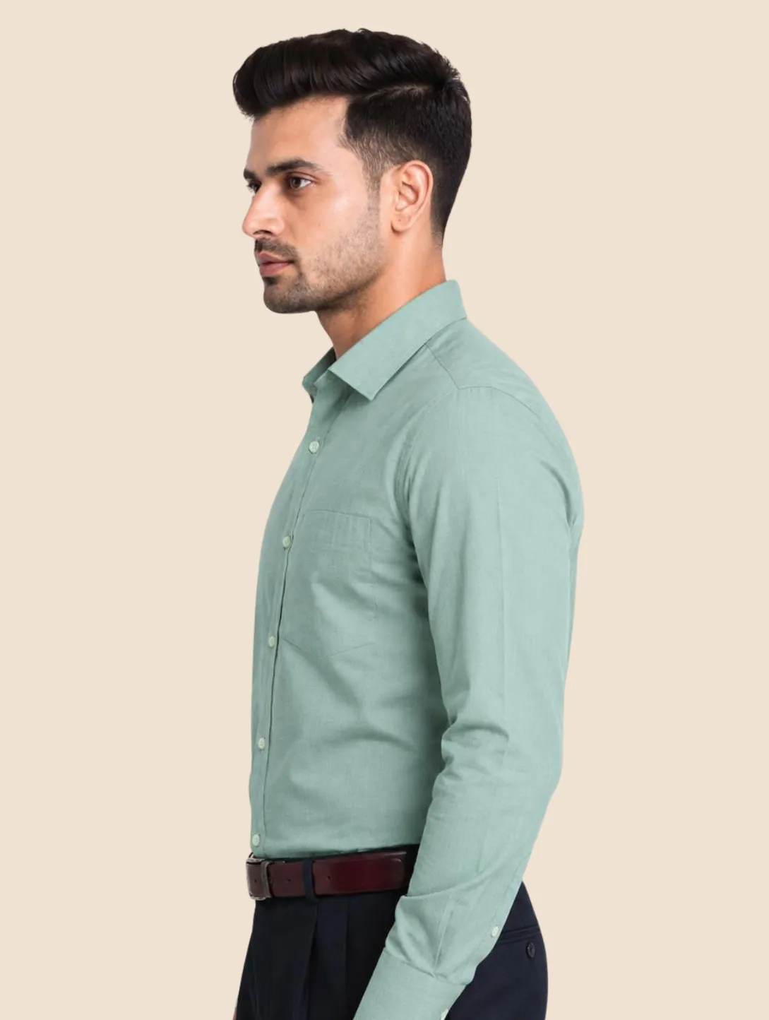 Heritage Cotton Men's Formal Shirt view 2