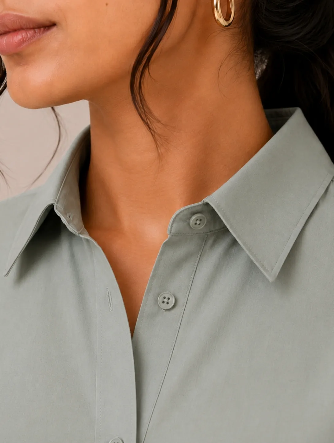 Heritage Cotton Women's Formal Shirt view 4
