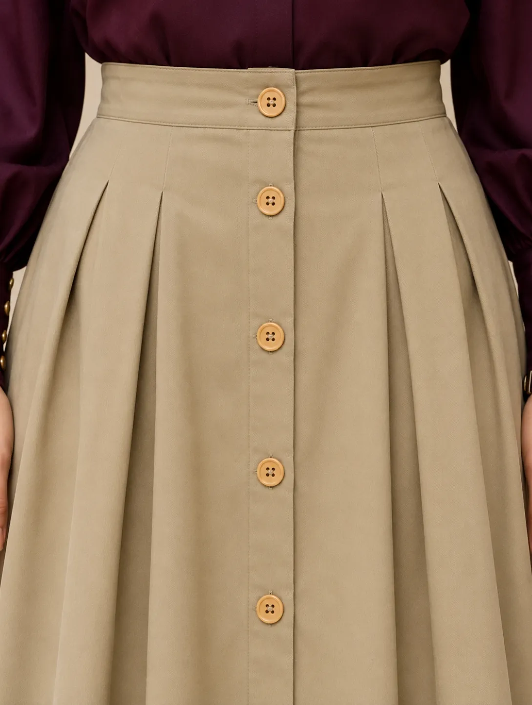 Signature TR Women's Pleated Skirt view 3